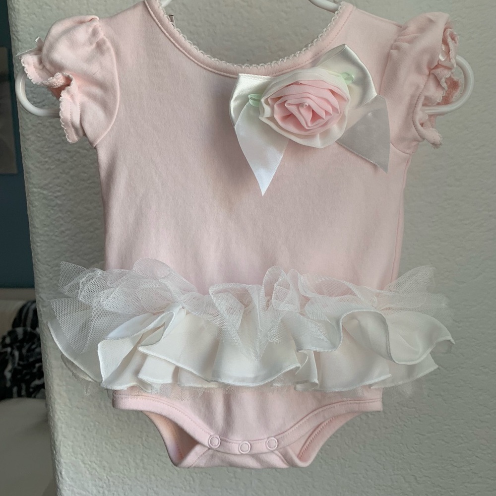 Koala baby boutique ruffle rosette onesie